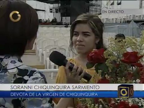 Misa solemne a la Virgen de Chiquinquirá se celebrará a las 5:00 de la tarde de este domingo