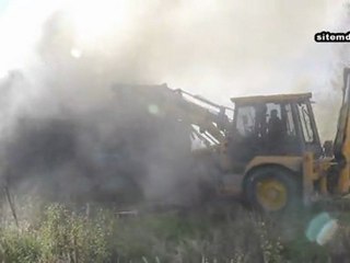 Hafik tek katlı ev yandı