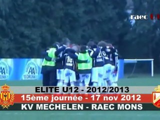 15. KV Mechelen - RAEC Mons U12_17.11.2012