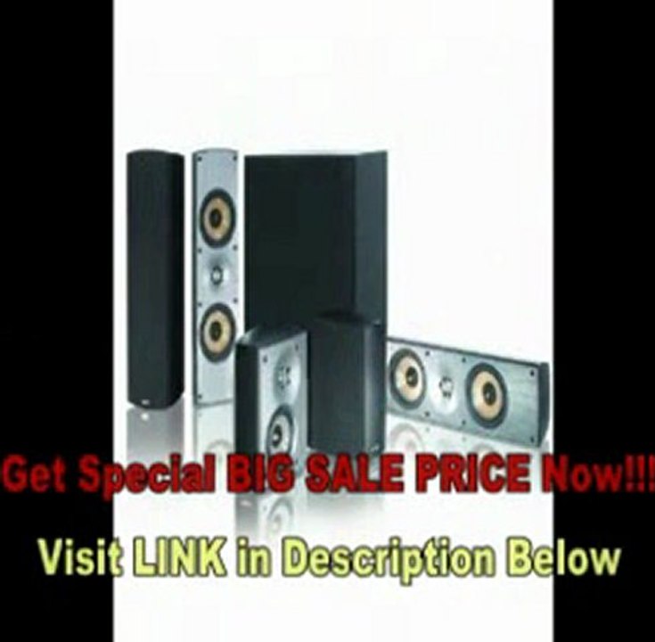 [BEST BUY] Paradigm Cinema 110 CT 5.1 Home Theater Surround Sound System (Black)