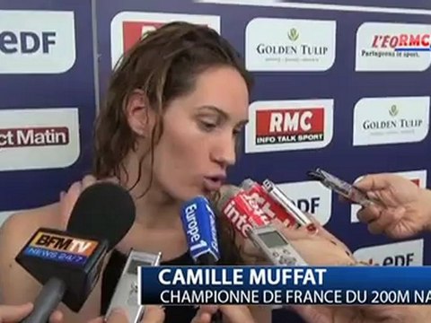 Muffat et Agnel tirent le bilan sur les championnats de France