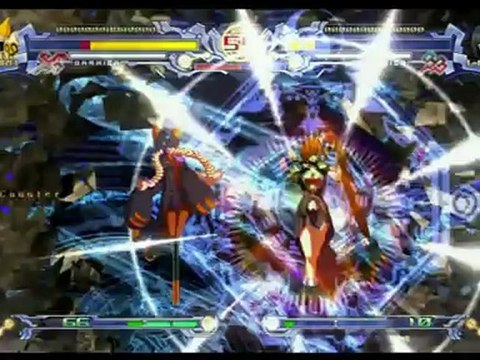 VGA Blazblue calamity trigger gameplay aksys games ps3 xbox 360 2009 HD(720p_H.264-AAC)