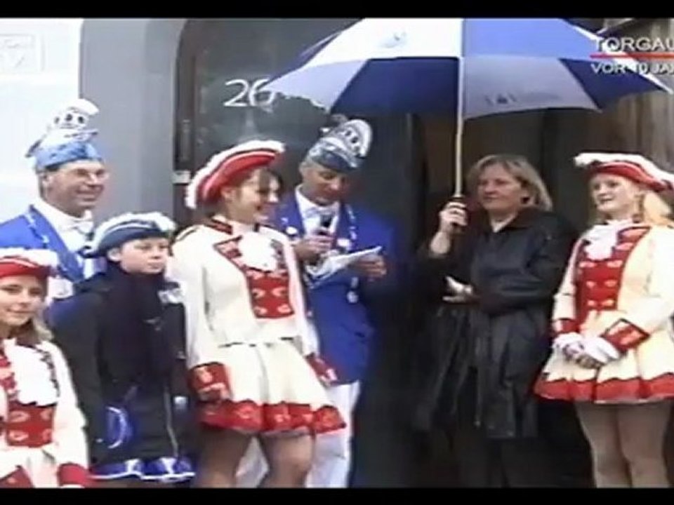 Torgau vor zehn Jahren - Karnevalsauftakt 2002