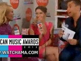 Carrie Underwood red carpet AMAs 2012 interview