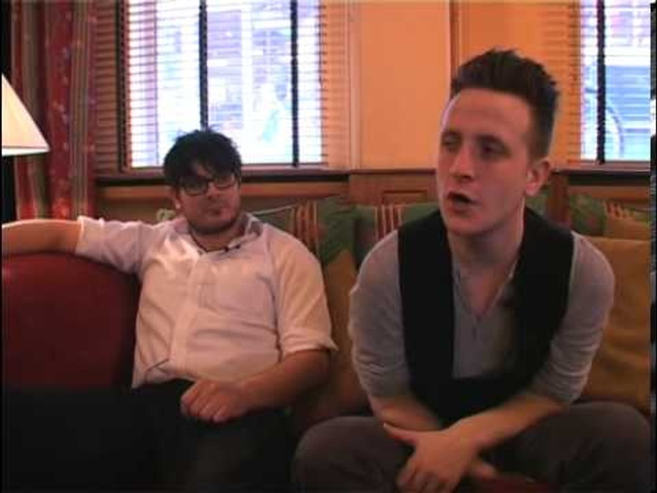 The Futureheads 2008 interview - Barry and Ross (part 1)