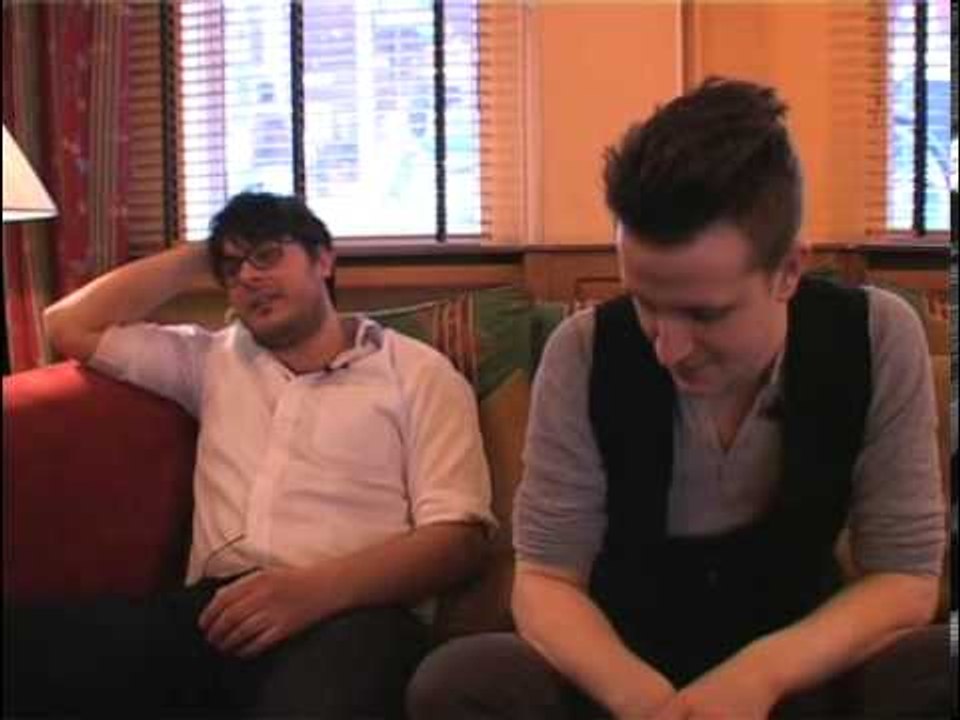 The Futureheads 2008 interview - Barry and Ross (part 2)