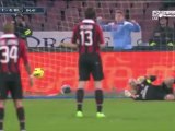Napoli - Milan Inler scores great curved shot goal