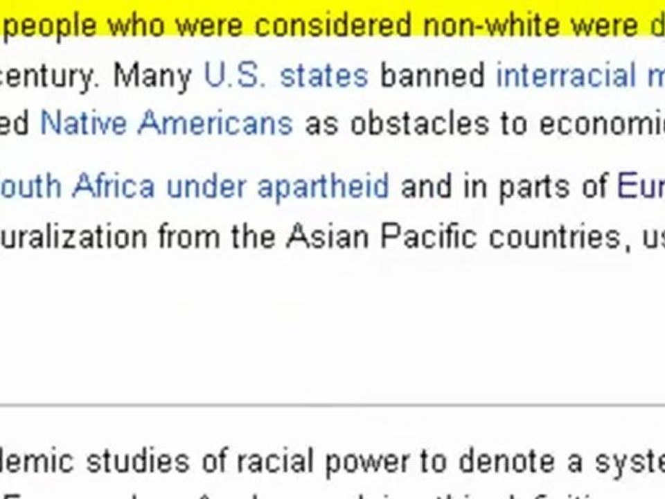 White Supremacy Vs. Black Supremacy