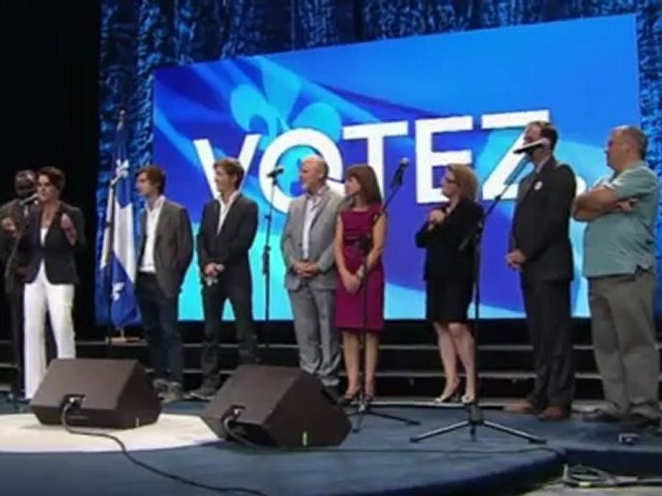 Images de la campagne 2012 - Parti-Québecois