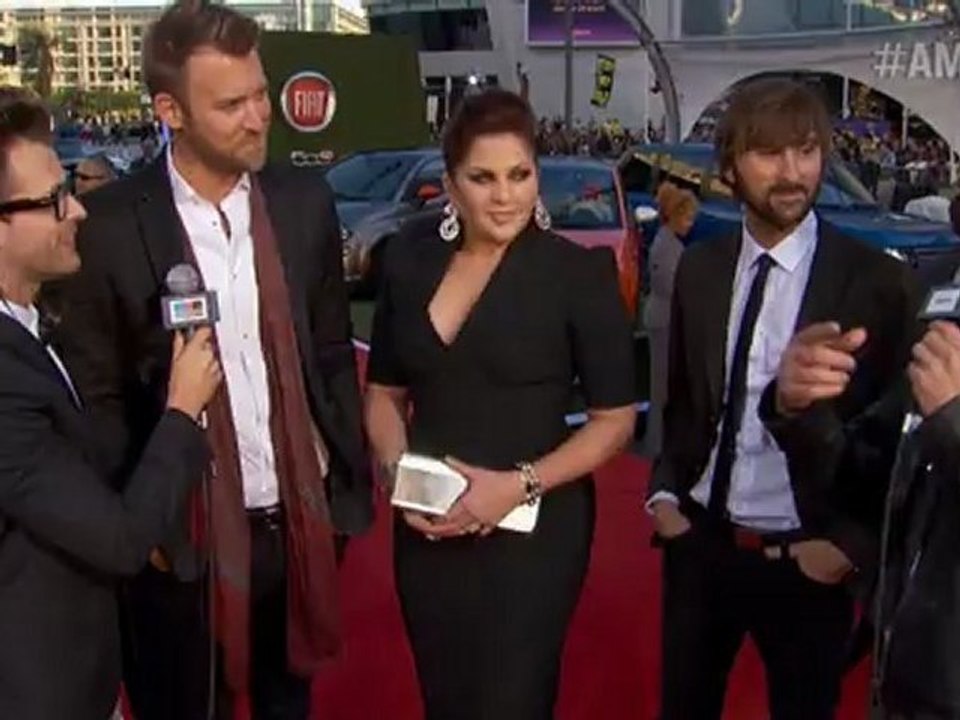 Lady Antebellum Red Carpet Interview - AMA 2012