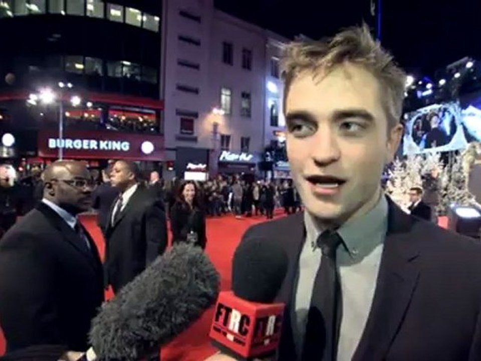 Robert Pattinson and Kristen Stewart talk Twilight memories at London premiere