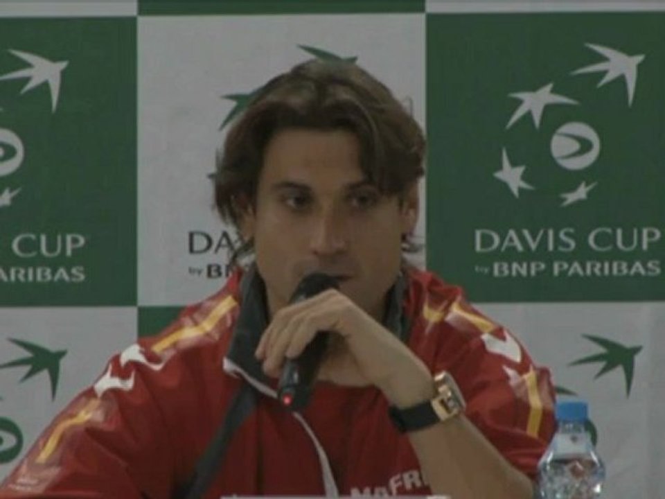 Davis Cup: Ferrer: 'Natürlich hatte ich Druck'