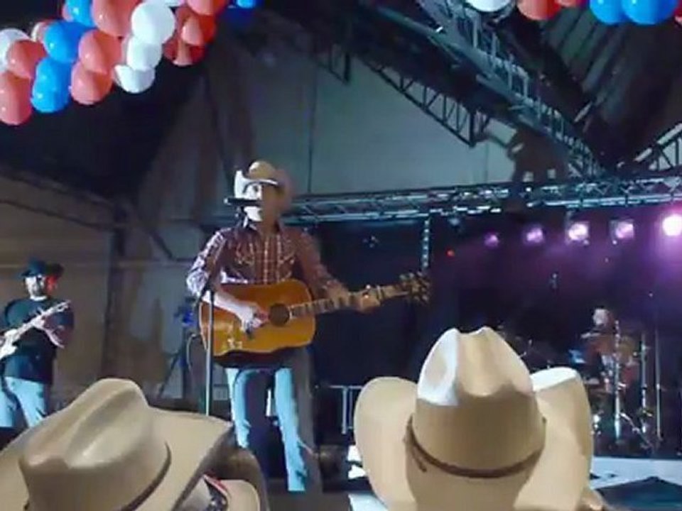 Aaron Watson Barbed Wire Halo Festival Country Evreux 2012