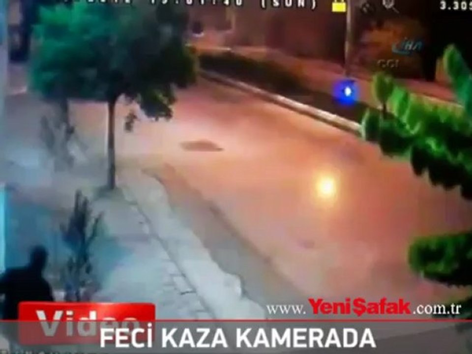 Feci kaza kamerada