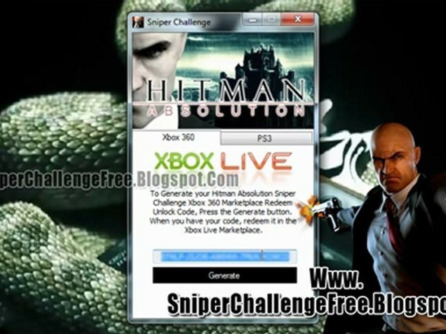 Download Hitman Absolution Sniper Challenge - Xbox 360 / PS3 - video  Dailymotion
