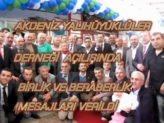 Birlik ve beraberlik mesajları verildi
