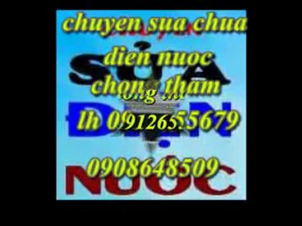sua dien nuoc tai quan go vap tphcm 0904072157