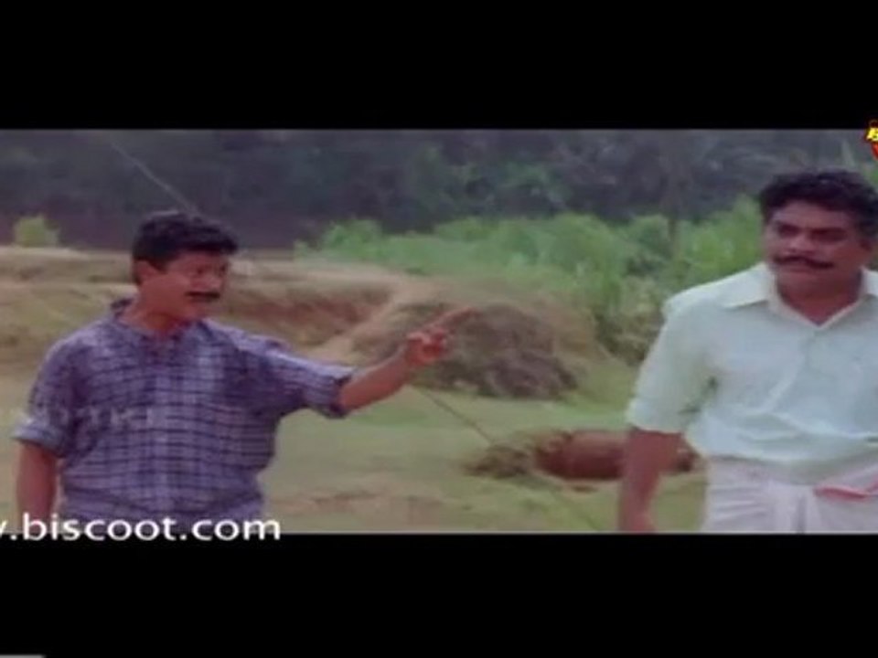 Aakaashathile Paravakal: (Comedy Scene)  Jagathy  Indirans
