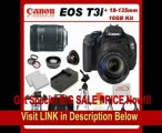 BEST PRICE Canon EOS Rebel T3i Pro Kit Featuring Canon EF-S 18-135mm f/3.5-5.6 IS Lens, Also Includes: 0.45x High Definition Wideon Wide Angle Lens & 2x Telephoto HD Lens, 2 Extra LP-E8 Replacement Batteries & Travel Charger, 16GB SDHC Memory Card & Reade