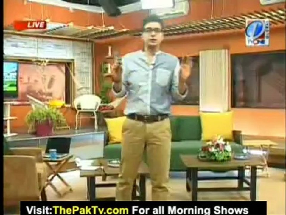 Muskurati Morning With Faisal Quresh By TV ONE - 19th November 2012 - Part 1