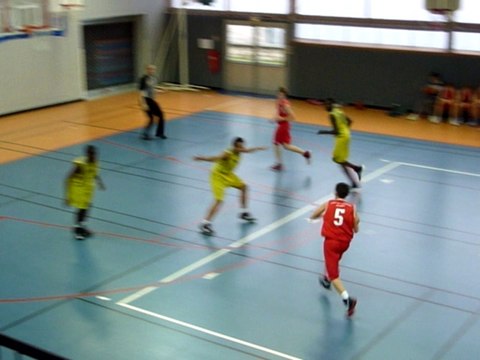 Chatou Croissy 37 Basket : 32 Sarcelles Basket (Minimes) 18/11/2012