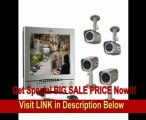 SPECIAL DISCOUNT Lorex L17LD424251 Internet Remote 17-Inch Integrated LCD/DVR Surveillance System with 4 Weatherproof Color Cameras