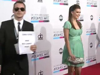 Carly Steel Red Carpet Fashion - AMA 2012