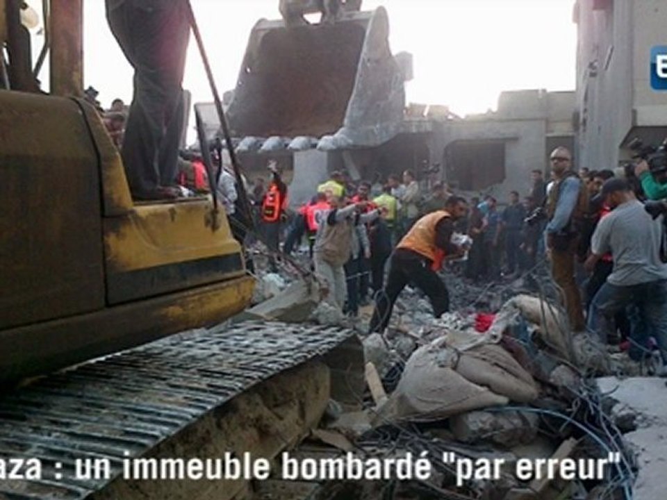Gaza : "le missile est tombé en plein après-midi"