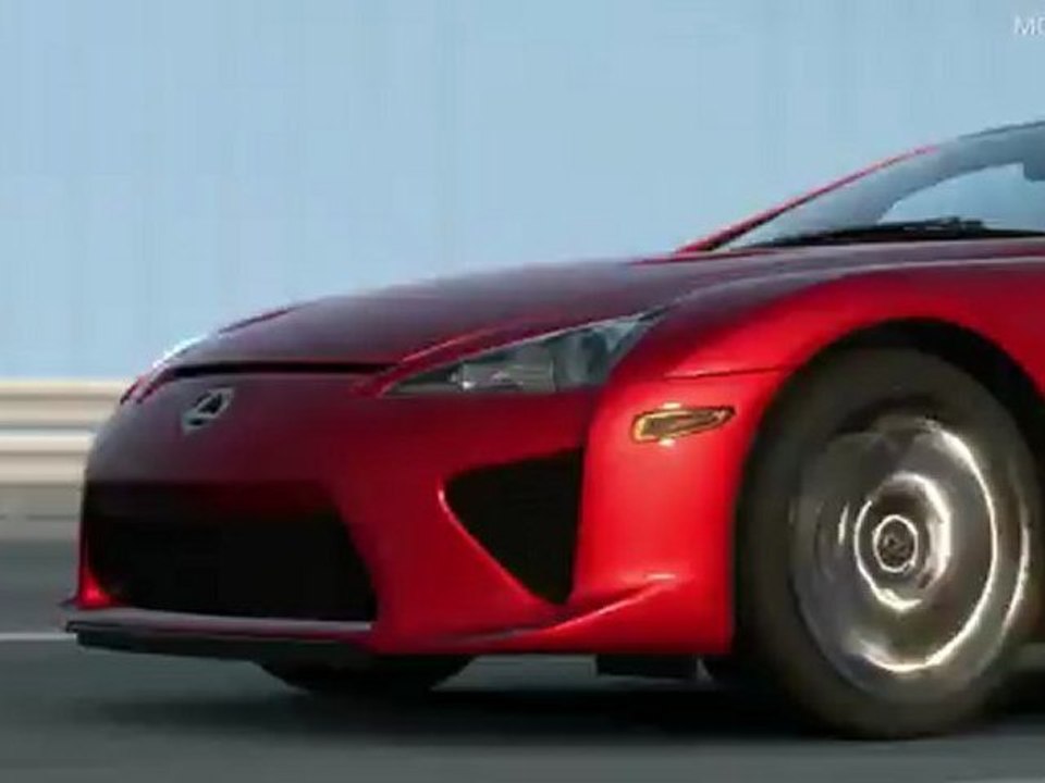 Gran Turismo 5 - Lexus LFA vs Nissan GT-R Black Edition at Special Stage Route X
