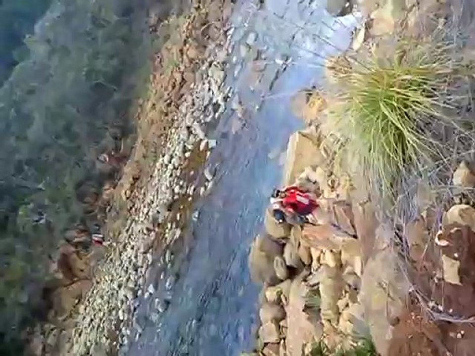 arrivée à la rivière