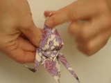 Origami : pliage de la grue