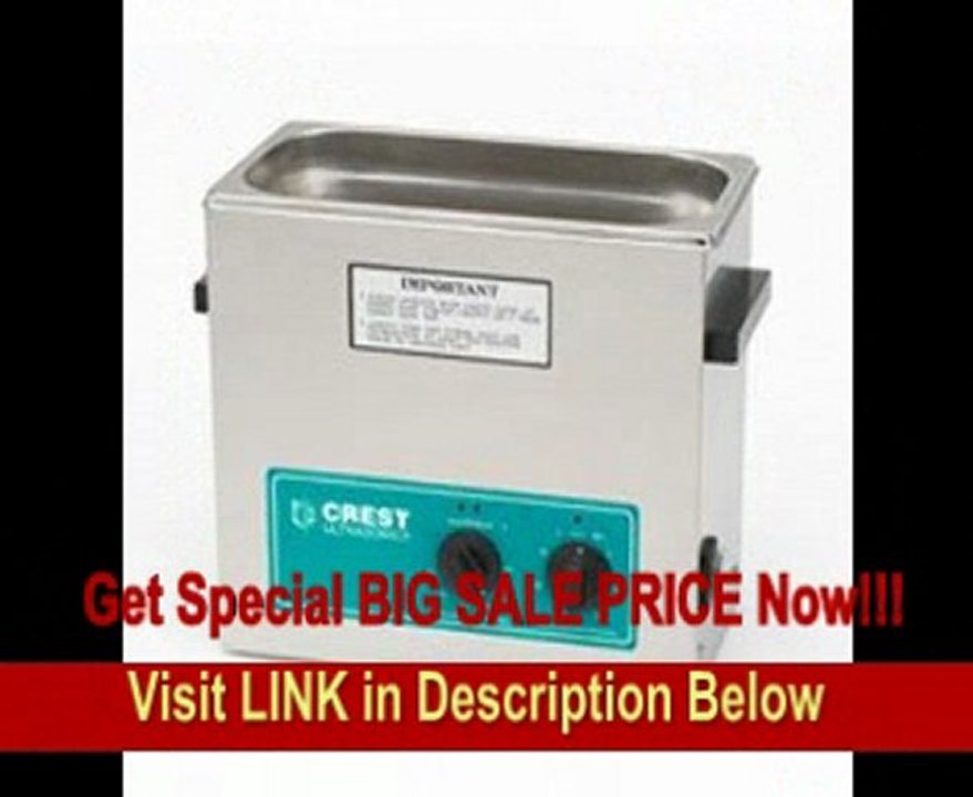 Crest CP230HT (CP230-HT) 3/4 Gal. Ultrasonic Cleaner-Heat & Timer REVIEW