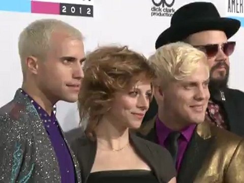 Neon Trees Red Carpet Fashion - AMAs 2012