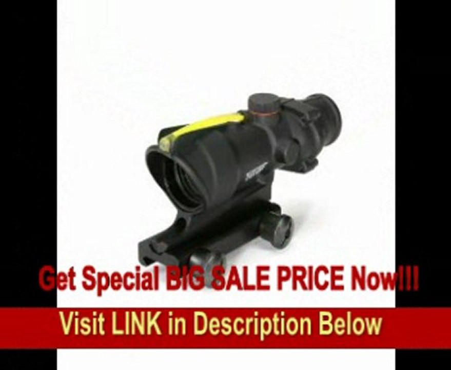 BEST BUY Acog 4 X 32 Scope Dual Illuminated Horseshoe Dot .223 Ballistic Reticle