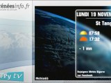 H'Py Tv La météo des Hautes-Pyrénées (19 novembre 2012)