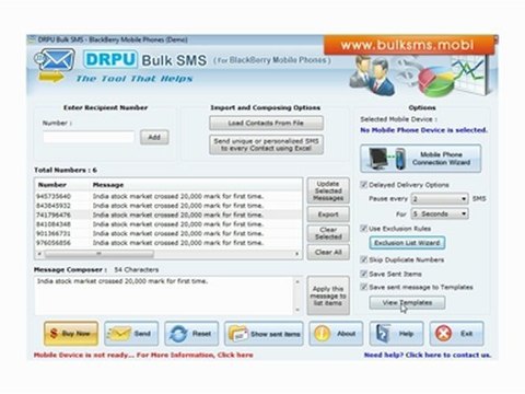blackberry mobile phone bulk sms software blackberry text messaging sms sending group message marketing tool online web sms gateway how to send bulk group sms from blackberry mobile cell phone