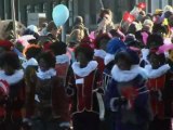 The Dutch Christmas parade where Santa's helpers 'black up'