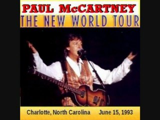Paul McCartney - Let it beLive Blockbuster Pavillion 1993 (Charlotte, North Carolina, U.S.A.)