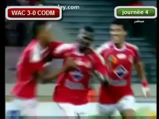 ملخص ما قدمه الوداد في البطولة الى حدود الدورة 7