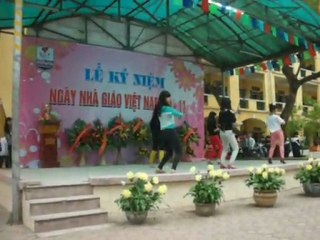 11D5 THPT Quang Trung ~Loving u - Beat box - Can't nobody~