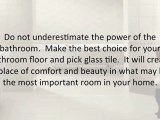 Glass Vs Ceramic Tile: Which Is Best For Bathroom Flooring?