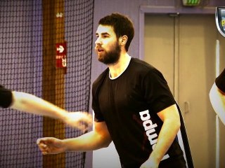 Premier entrainement de Luka Karabatic