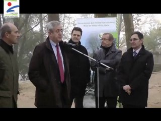 Inauguration de la place René Villain à Saint Pryvé Saint Mesmin