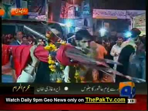 Geo News 9pm Bulletin - 25th November 2012 - Part 1