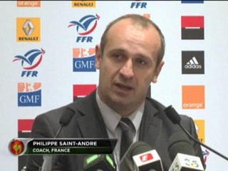 XV de France - Saint-André content de 'la vie de groupe'