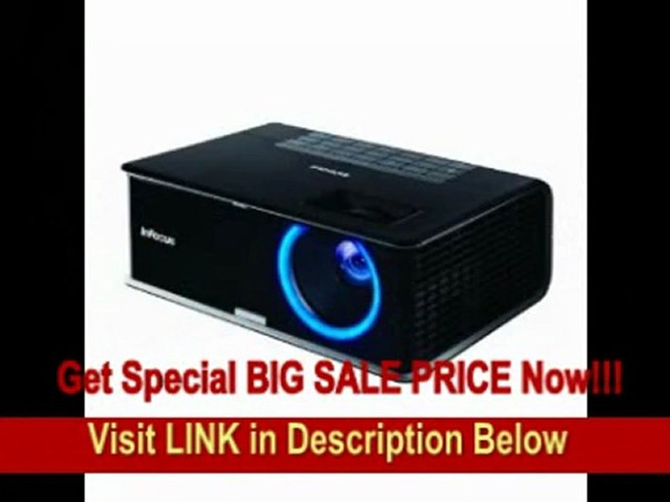 [BEST BUY] InFocus IN3114 Meeting Room DLP Projector, Network capable, 3D ready, DisplayLink USB, XGA, 3500 Lumens