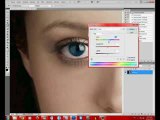 PhotoShop Cs5 Göz Rengi Değiştirme ve Kırmızı Göz Düzeltme