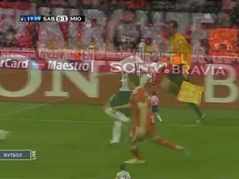 2010 Бавария - Манчестер Юнайтед 1тайм