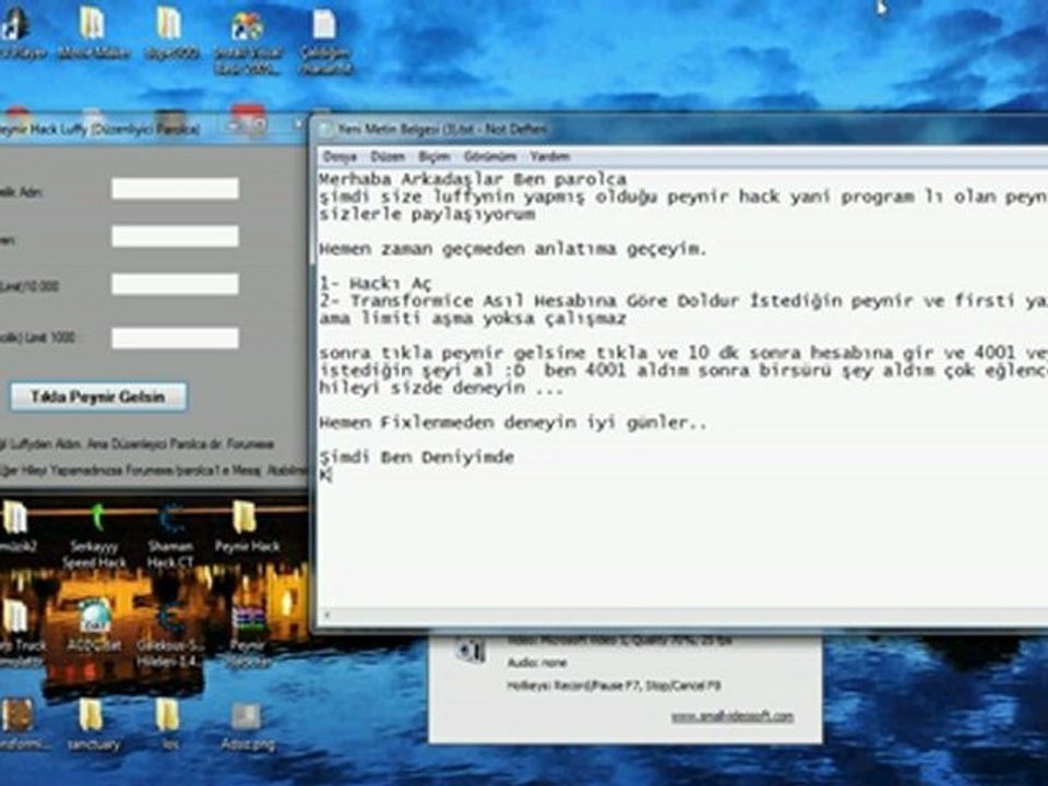 Transformice - Peynir Hack (Programlı)