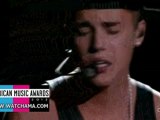 Justin Bieber performs American Music Awards 2012
